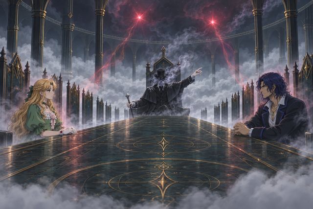 塔罗聚会·同人示意图(AI生成,非官方)
