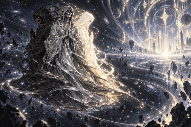 宿命之环·同人示意图(AI生成,非官方)
