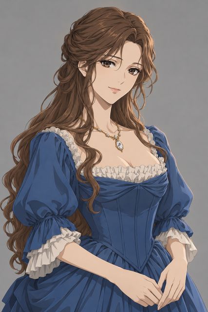 普阿利斯夫人·同人示意图(AI生成,非官方)