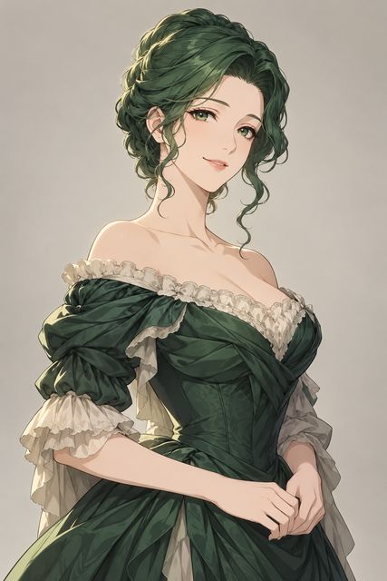 莉亚娜夫人·同人示意图(AI生成,非官方)