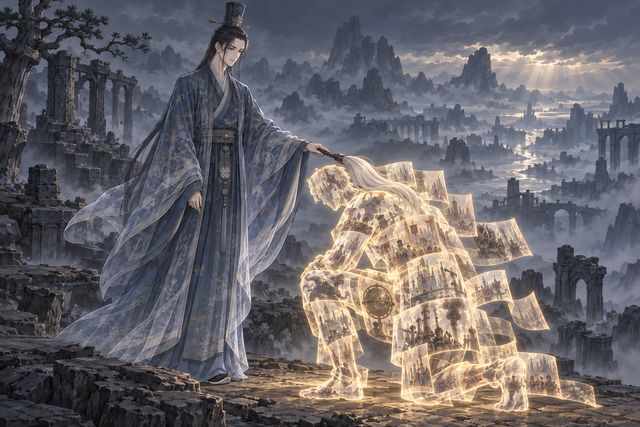 蒸汽与机械之神·同人示意图（AI生成，非官方）