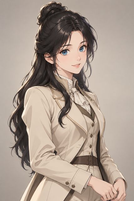 阿芒迪娜·同人示意图(AI生成,非官方)