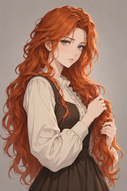 布朗丝.索伦·同人示意图(AI生成,非官方)