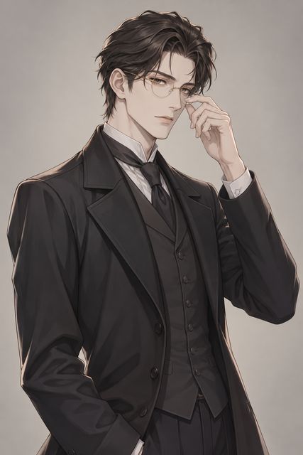 艾伦·克瑞斯·同人示意图(AI生成,非官方)