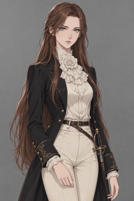 贝尔纳黛·同人示意图(AI生成,非官方)