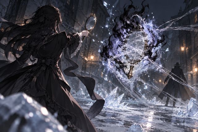 镜子替身·同人示意图(AI生成,非官方)