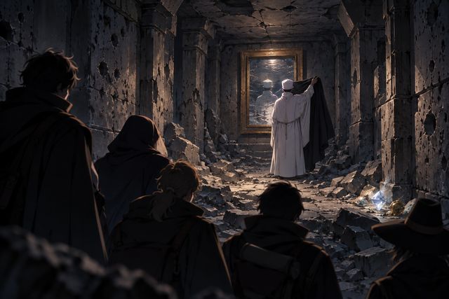 半神·同人示意图(AI生成,非官方)