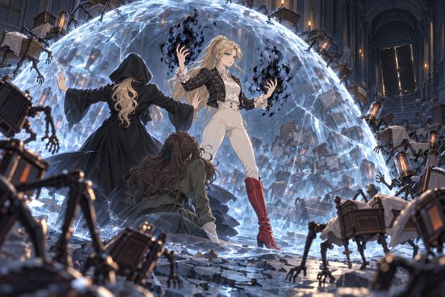 痛苦魔女·同人示意图(AI生成,非官方)